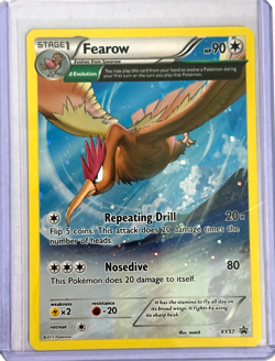 Fearow XY57 Black Star Promo Holo 2015 Pokemon LP - Image 1