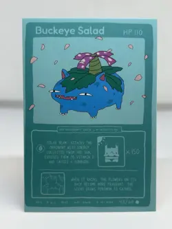 VENUSAUR x BUCKEYE SALAD 43/60 - WRENNY MOO REMIX POKEMON - PSA TCG BGS CGC TAG - Image 1