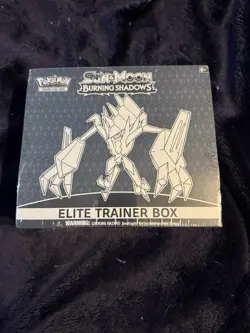 Pokemon TCG Sun & Moon Burning Shadows Elite Trainer Box SEALED - Image 1