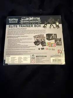 Pokemon TCG Sun & Moon Burning Shadows Elite Trainer Box SEALED - Image 3