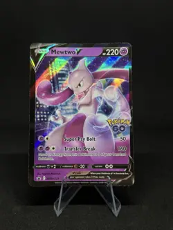 Mewtwo V SWSH223 Black Star Promo - Pokemon Go | Pokemon TCG - Image 1