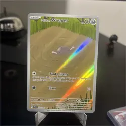 Pokemon Paldean Wooper Holo SV02: Paldea Evolved 221/193 English - Image 1