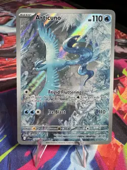 Articuno 161/159 Journey Together Holo Pokemon Illustration Rare NEAR MINT - Image 1