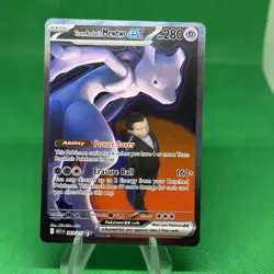 Pokemon TCG Team Rockets Mewtwo 281/217 NM Ascended Heroes SIR - Image 1