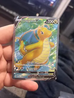 Dragonite V (Full Art) 076/078 Pokemon GO Ultra Rare NM - Image 1