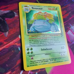 Pokemon Venusaur Holo Base Set 2 18/130 1999-2000 WOTC Near Mint - Image 2