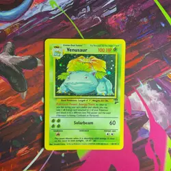 Pokemon Venusaur Holo Base Set 2 18/130 1999-2000 WOTC Near Mint - Image 5