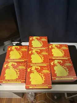 Pokemon Vivid Voltage Elite Trainer Box ETB Factory Sealed Lot Of 7 - Image 3