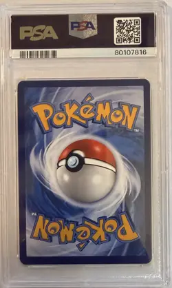 Pokemon S-Chinese Party of Battle Reward Card Blue’s Tactics CSMPiC-032 PSA 9 - Image 4