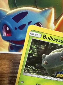 Pokemon TCG Bulbasaur SM198 Detective Pikachu Stamp Black Star Promo Fresh Nm - Image 2