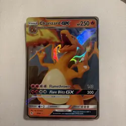 Charizard GX Hidden Fates Holo Ultra Rare Card 9/68 Pokemon TCG NM Condition - Image 2