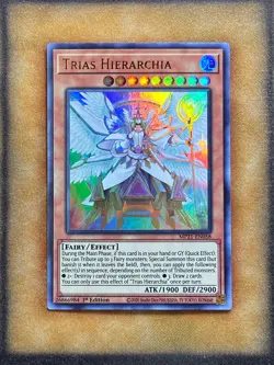 Yugioh Trias Hierarchia MP21-EN058 Ultra Rare 1st Ed NM - Image 1