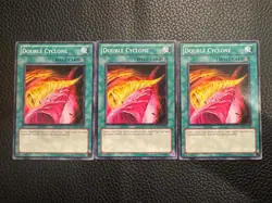 YuGiOh Double Cyclone DP10-EN022 (NM) X3 - Image 1