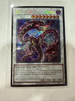 Beelze of the Diabolic Dragons LCKC-EN071 Unlimit Secret Rare NM +Bonus FREESHIP - Image 1