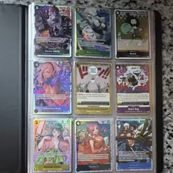 Bandai One Piece Card Game Foil English Card Lot - Image 1