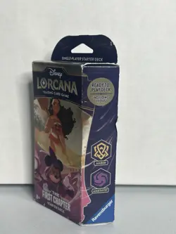 Disney Lorcana The First Chapter Starter Deck Amber/ Amethyst New Factory Sealed 4050368981691 - Image 2