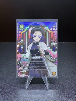 Shinobu Kocho 021 R* Union Arena Demon Slayer Kimetsu No Yaiba w/ Top Loader - Image 1