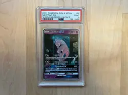 Mewtwo GX 78/73 Alt Art Secret Rare Shining Legends PSA 9 Pokemon Card 2017 - Image 1