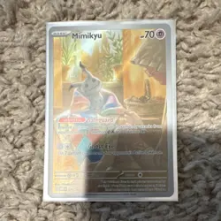 Pokemon Mimikyu Promo SVP021 Holo Basic 70 HP Psychic SVP 2023 Card - Image 1