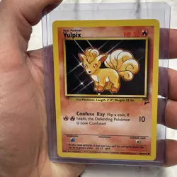 Vulpix Non-Holo 2000 WOTC Pokemon Card 99/130 Base 2 Set NM Vintage Common TCG - Image 1