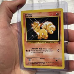 Vulpix Non-Holo 2000 WOTC Pokemon Card 99/130 Base 2 Set NM Vintage Common TCG - Image 2