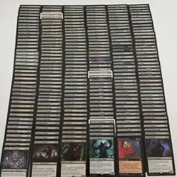 240 Magic the Gathering Black Rare/Mythic Mix Card Lot.. - Image 1