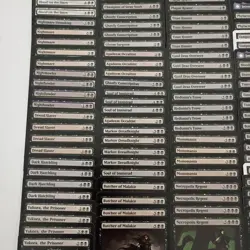 240 Magic the Gathering Black Rare/Mythic Mix Card Lot.. - Image 4