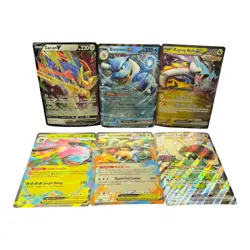 Pokemon Jumbo Card Lot of 6 NM/M Oversized Cards - Image 1