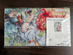 Gundam Card Game Suletta And Miorine Evx02 Playmat And Card Set English - Image 1