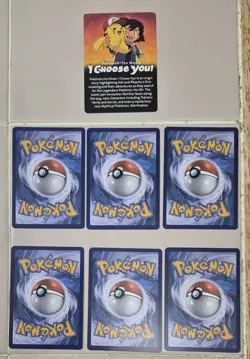Pokemon Ash's Pikachu I Choose You! Movie Promo Card Lot 7 Variants 2017 - Image 2