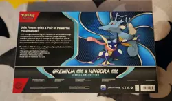 Pokemon Trading Card Game Greninja ex and Kingdra ex Special Collection Box - Image 2