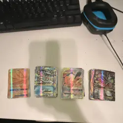 Pokemon TCG Holo Card Lot Glalie GX Flareon GX Mixed Assorted Cards English - Image 1