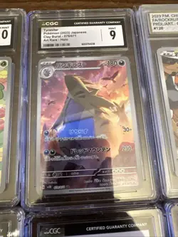 Pokemon CGC AGS Graded Lot of 10 Slabs Cards Charizard Snorlax Mewtwo Tyranitar - Image 5