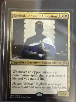 MTG Kambal, Consul of Allocation Kaladesh Rise, Card 183/264, Lightly Played - Image 1