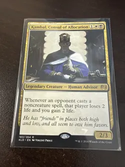 MTG Kambal, Consul of Allocation Kaladesh Rise, Card 183/264, Lightly Played - Image 3