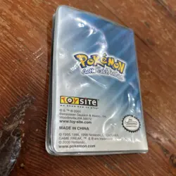 Vintage 2000 Pokemon 11 Fold Out Pockets Trading Card Holder Lugia - Image 5