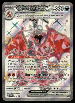 #074 Charizard ex SV: Scarlet & Violet Promo Cards - Image 1