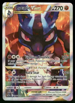#SWSH291 Lucario VSTAR SWSH: Sword & Shield Promo Cards - Image 1