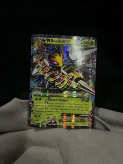 Mega Beedrill EX XY158 Holo Promo Card - Image 1