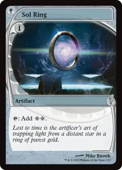 Sol Ring (Future Sight) MTG Mystery Booster 2 Foil Near Mint - Image 1