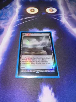 Mtg Singles - Marsh Flats - Battle For Zendikar Expedition - Foil - LP - Image 1