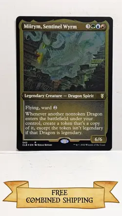 Miirym, Sentinel Wyrm (Foil Etched) Commander Legends: Battle for Baldur's Gate - Image 1