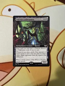 Ancient Cellarspawn (Extended Art) Commander: Duskmourn: House of Horror Regular - Image 1