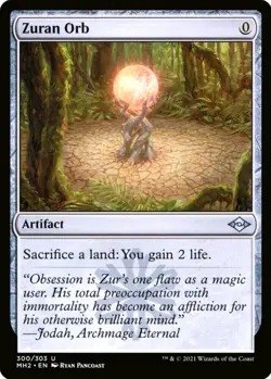 X 1 Zuran Orb NM-M Modern Horizons 300 MTG Magic The Gathering - Image 1