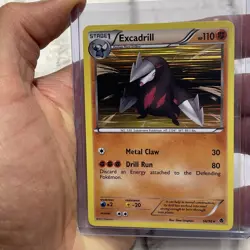 Excadrill 56/98 Emerging Powers Cosmos Holo Nintendo Pokemon NM Card 2011 Rare - Image 1