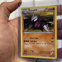 Excadrill 56/98 Emerging Powers Cosmos Holo Nintendo Pokemon NM Card 2011 Rare - Image 2