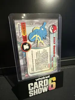 Rainbow Foil Topps Pokemon 117 Seadra Blue Label NM - Image 2