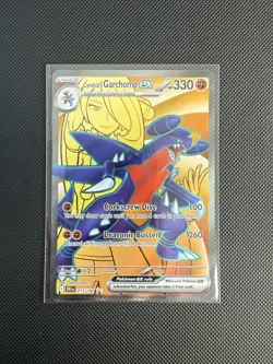 Pokemon: Cynthia's Garchomp ex - 215/182 - SV10: Destined Rivals (DRI)Ultra Rare - Image 1