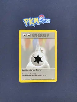 Pokemon TCG Double Colourless Energy Base Set 96/102 Regular LP. - Image 1