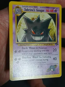 Sabrina’s Gengar 29/132 Pokemon Gym Challenge Rare LP - Image 3